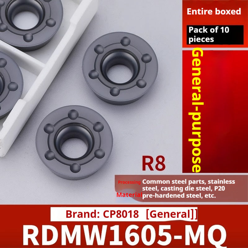 2042-CNC milling inserts, RPMW carbide R5 machining center, R4 milling machine, R6 milling inserts, RPMT round cutter cutters Shandong Denso Pricision Tools Co.,Ltd.